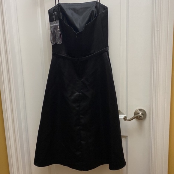 NWT GoJane prom formal cocktail size small sleeveless black dance dress - Picture 7 of 12